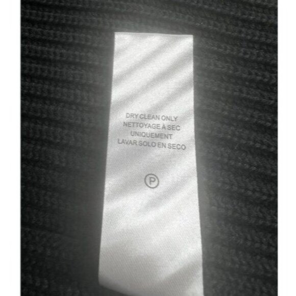 Anthropologie Splendid Juliet Black Ribbed Open Front Knit Vest X-Small - Picture 4 of 16